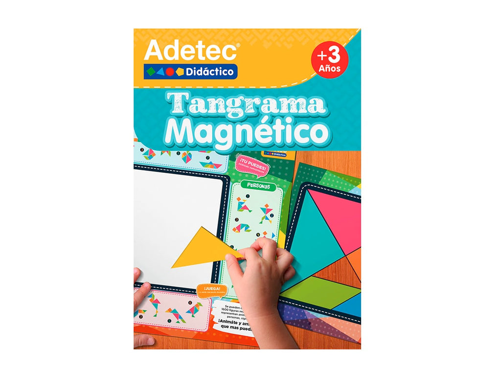 Lámina Magnética De Tangrama Juega Y Aprende Adetec