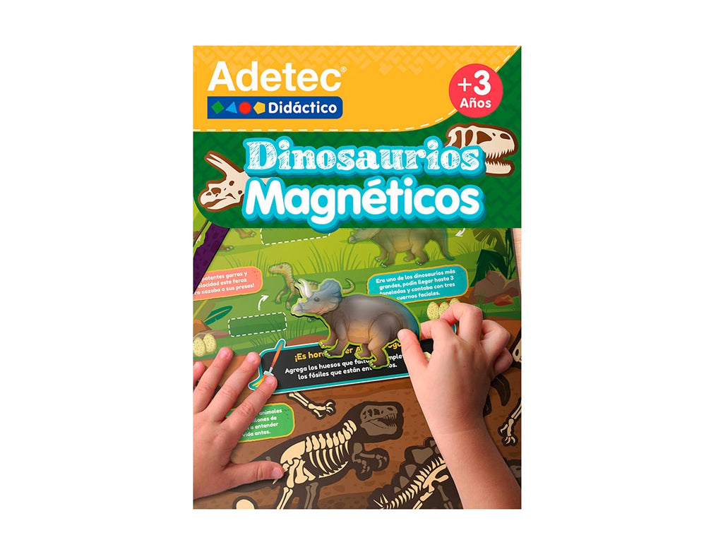 Lámina Magnética De Dinosaurios Juega Y Aprende Adetec - 726