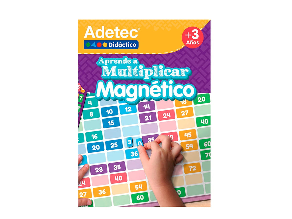 Lámina Magnética Aprende A Multiplicar Juega Y Aprende Adetec