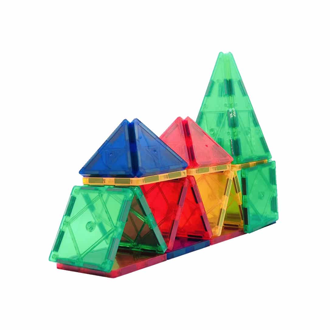 Bloques Magnéticos De Construcción Didácticos 40 Piezas Adetec – 732