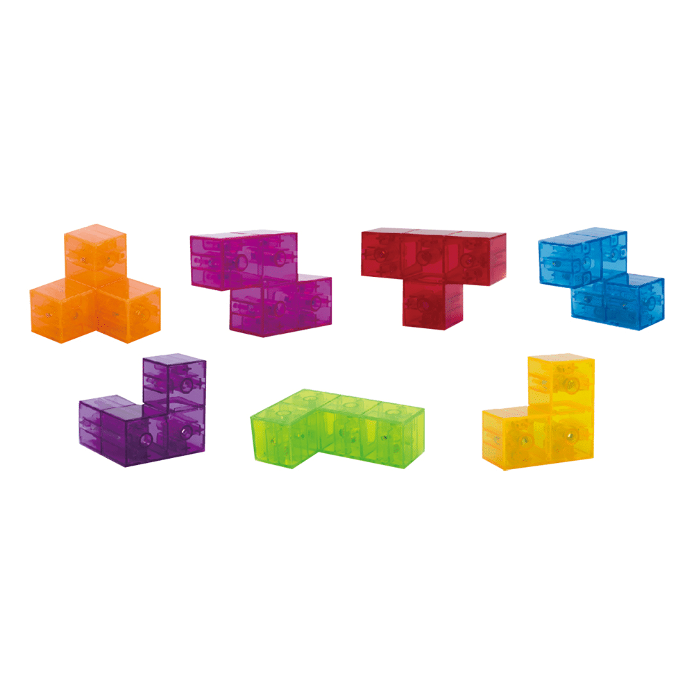 Cubos Magnéticos Con Tarjetas Adetec - Aprendizaje Creativo para Niños