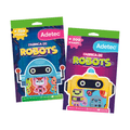 Block De Stickers Fabrica De Robots Adetec +200 Stickers