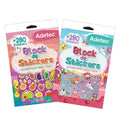 Block De Stickers Figuras Infantiles Kawaii Adetec +280 Stickers - 832