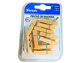 Pinzas de Madera en Forma de Perro - Set de 10 (3.5 cm)