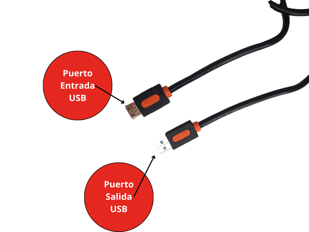 Cable Usb 3.0 Extensión M-h 1.8 Metros Hasta 5gbps Calidad