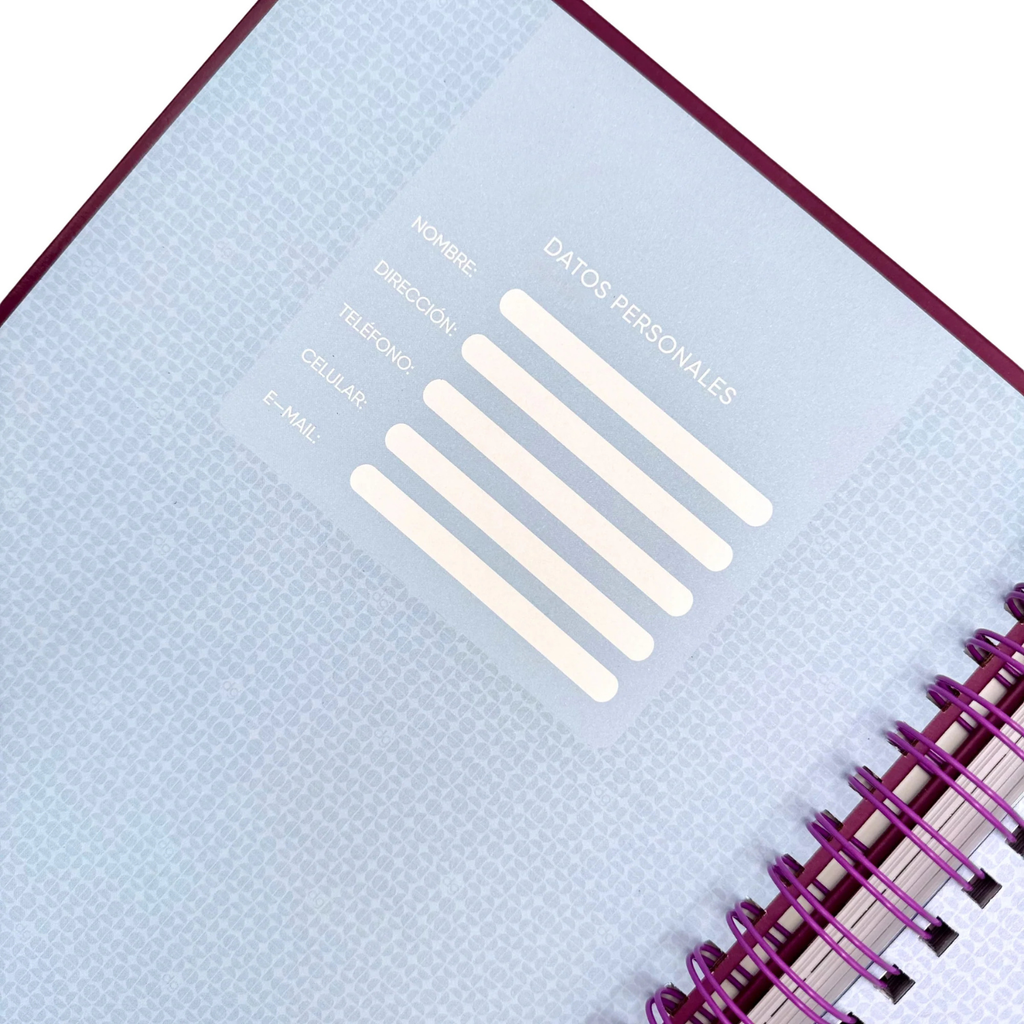 Cuaderno Universitario A4 Tapa Dura 160 Hojas Rosa Dream Trazzos