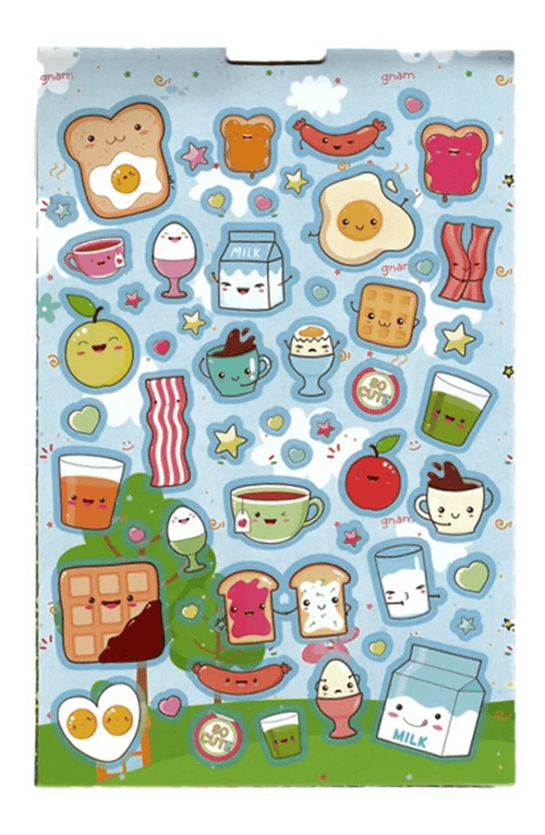 Block De Stickers Animalitos Adetec +400 Stickers