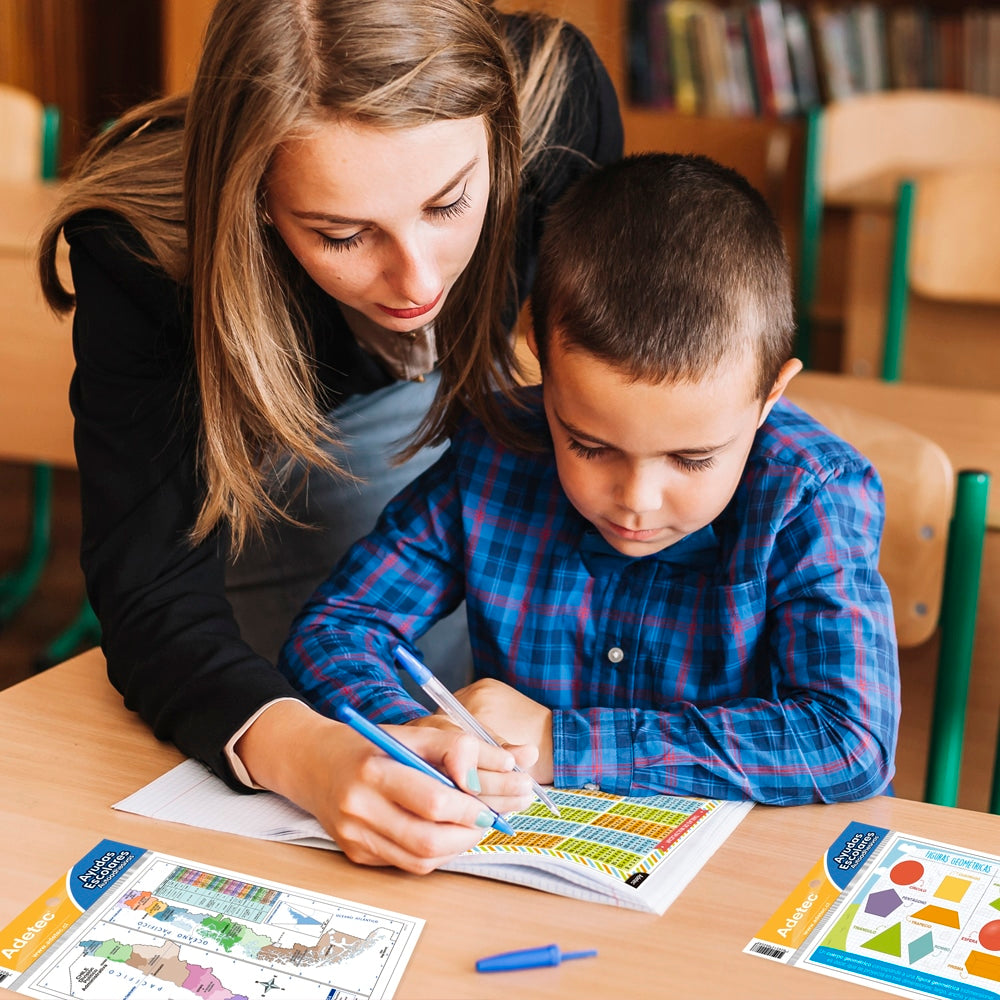 Etiqueta De Ayuda Escolar Sistema Solar Autodhesiva Adetec - 202