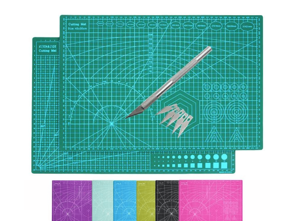 Base de Corte A3 Azul - Medida 45 x 30 cm para Manualidades