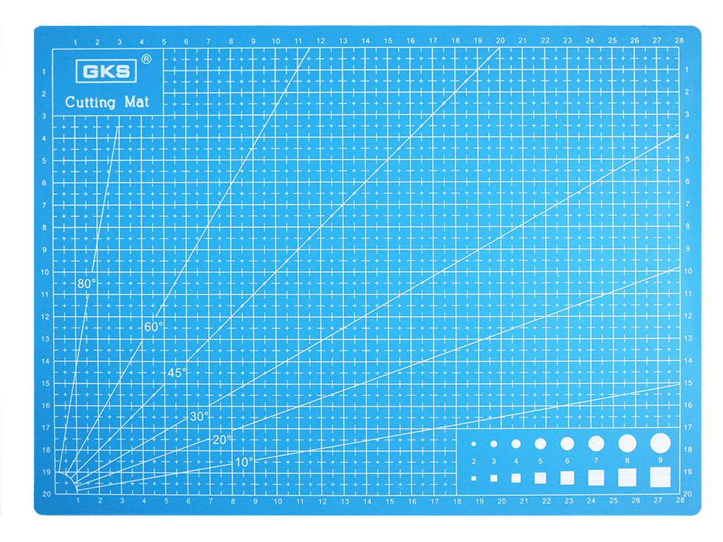 Base de Corte A3 Azul - Medida 45 x 30 cm para Manualidades