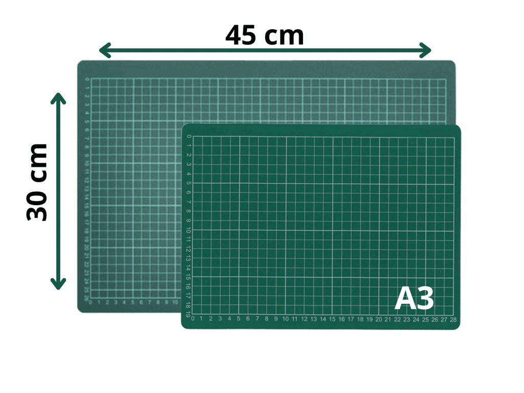 Base de Corte A3 Rosada - Medida 45 x 30 cm para Manualidades
