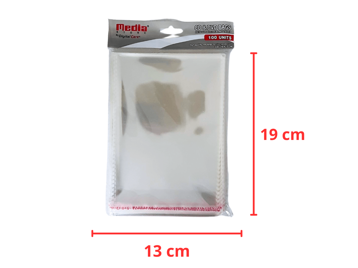 Bolsas Para CD DVD Blu Ray Marca Smedia Pack 400 Unidades
