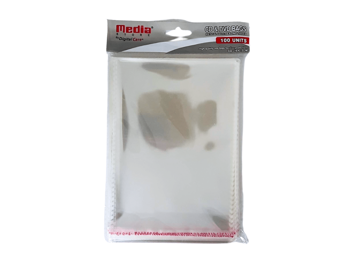 Bolsas Para CD DVD Blu Ray Marca Smedia Pack 400 Unidades