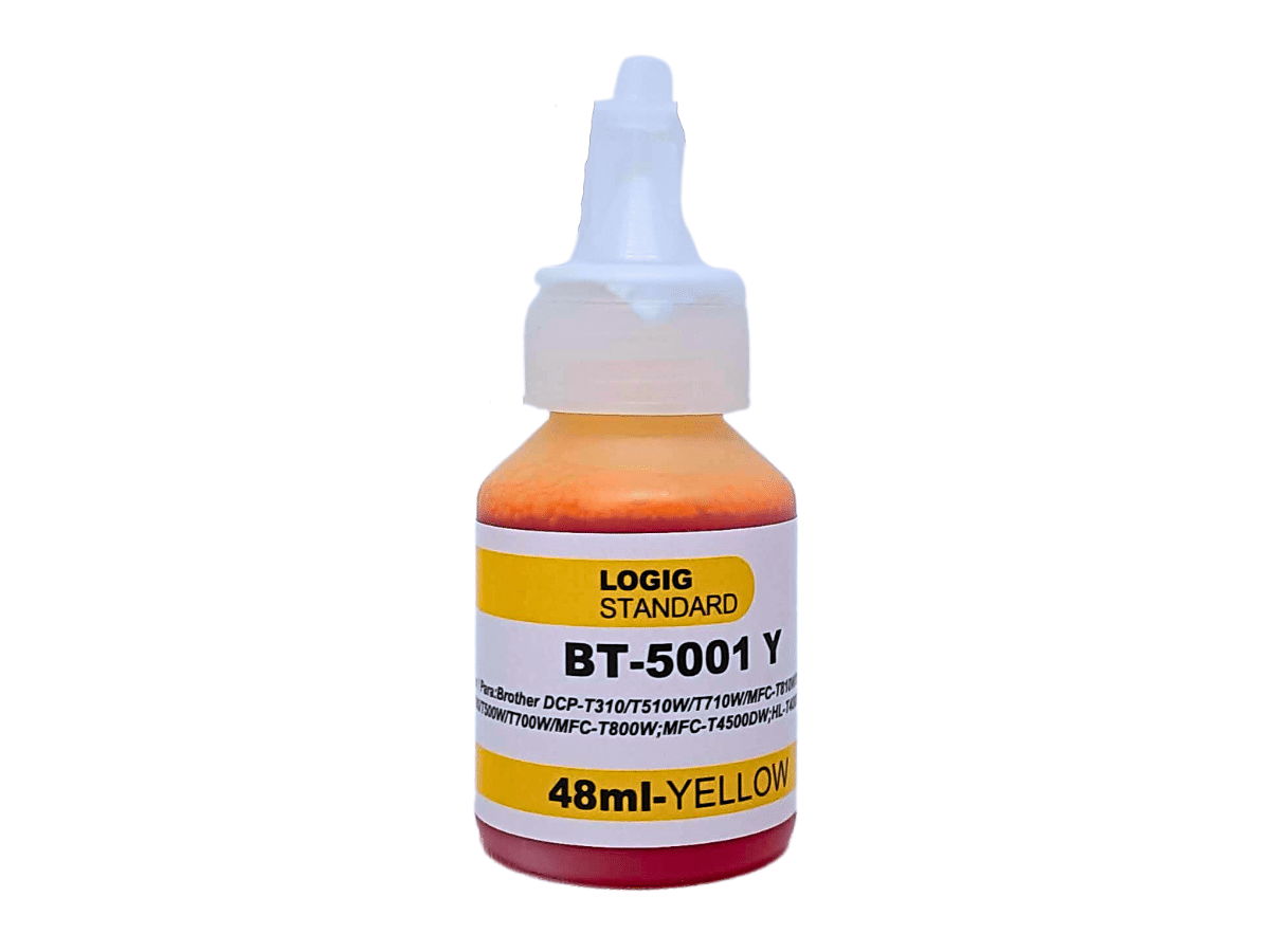Tinta Para Brother BT5001 Colores De 48 ml Logic