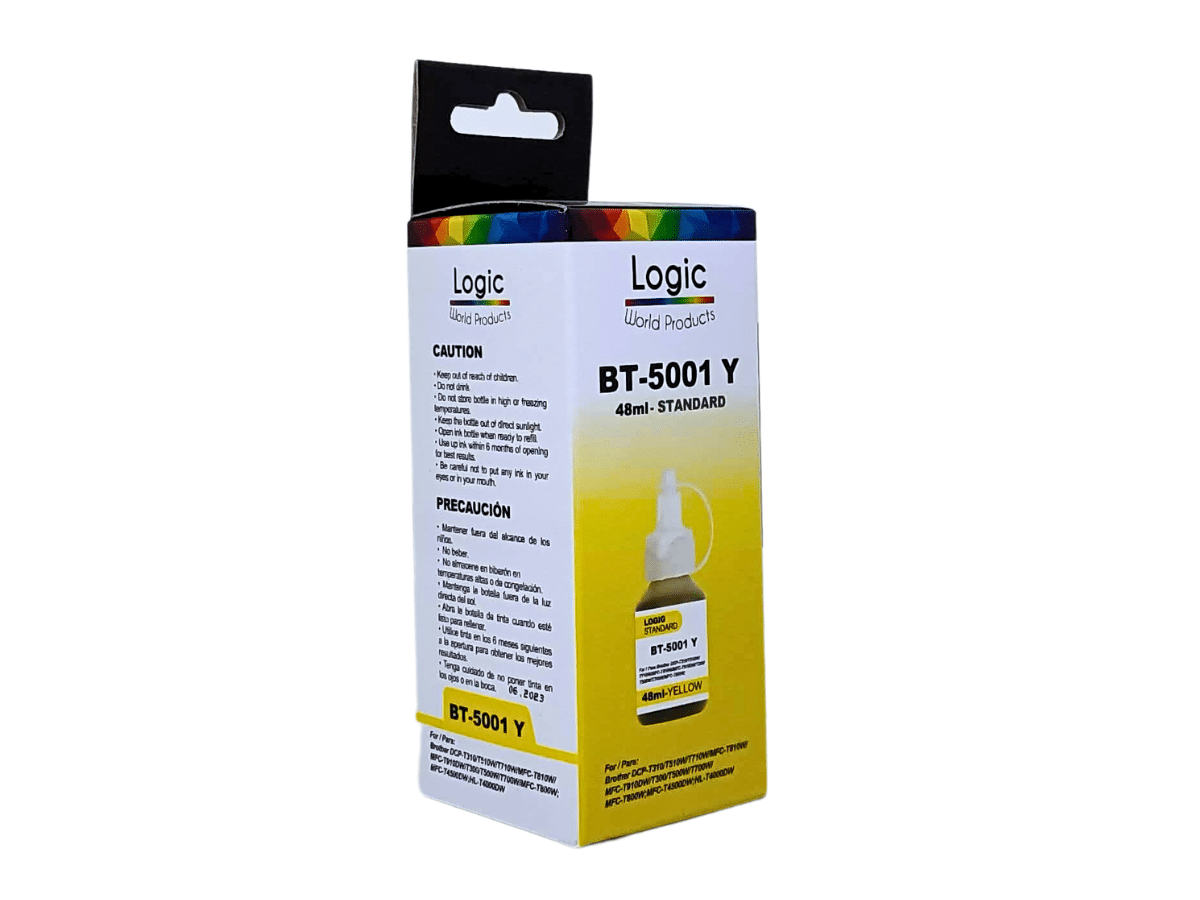 Tinta Para Brother BT5001 Colores De 48 ml Logic