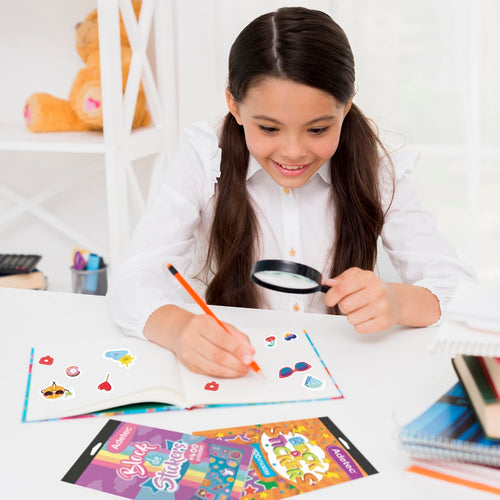 Block De Stickers Figuras Infantiles Kawaii Adetec +280 Stickers - 832