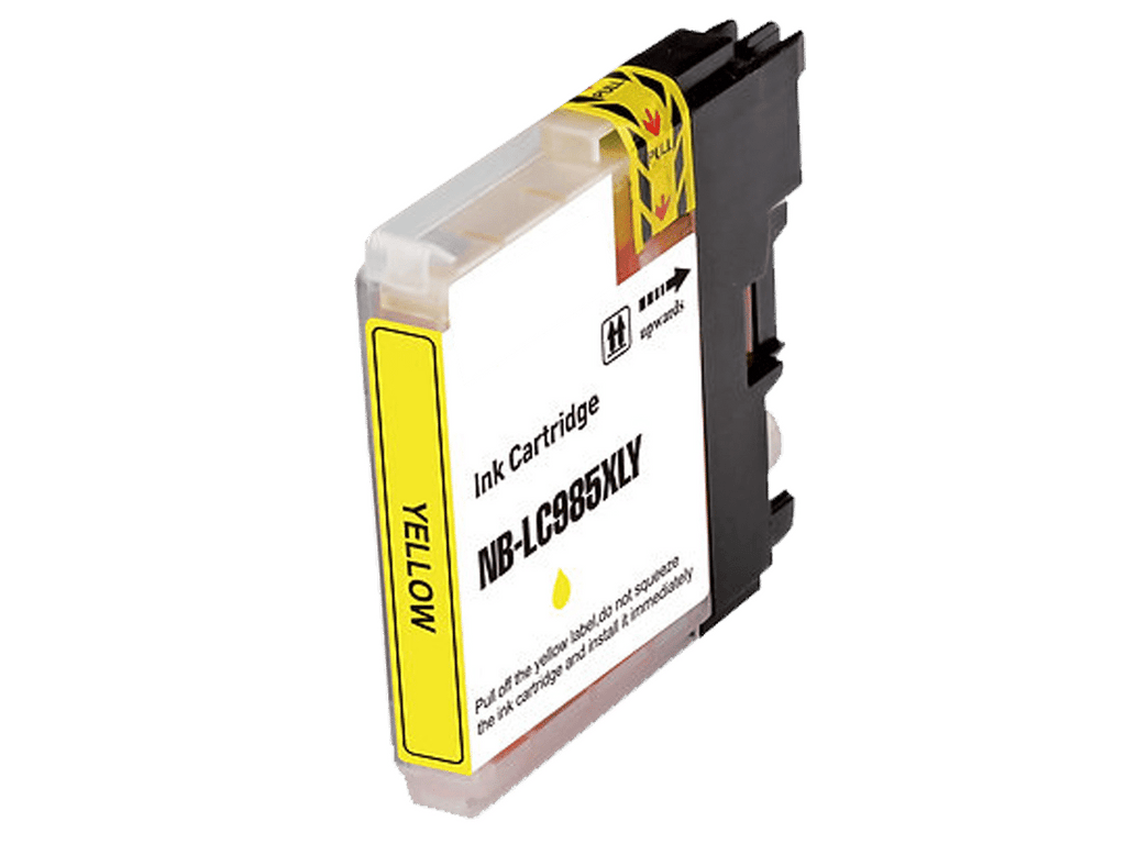 Pack 4 Cartuchos de Tinta Alternativa para Brother LC985, LC60 y LC975