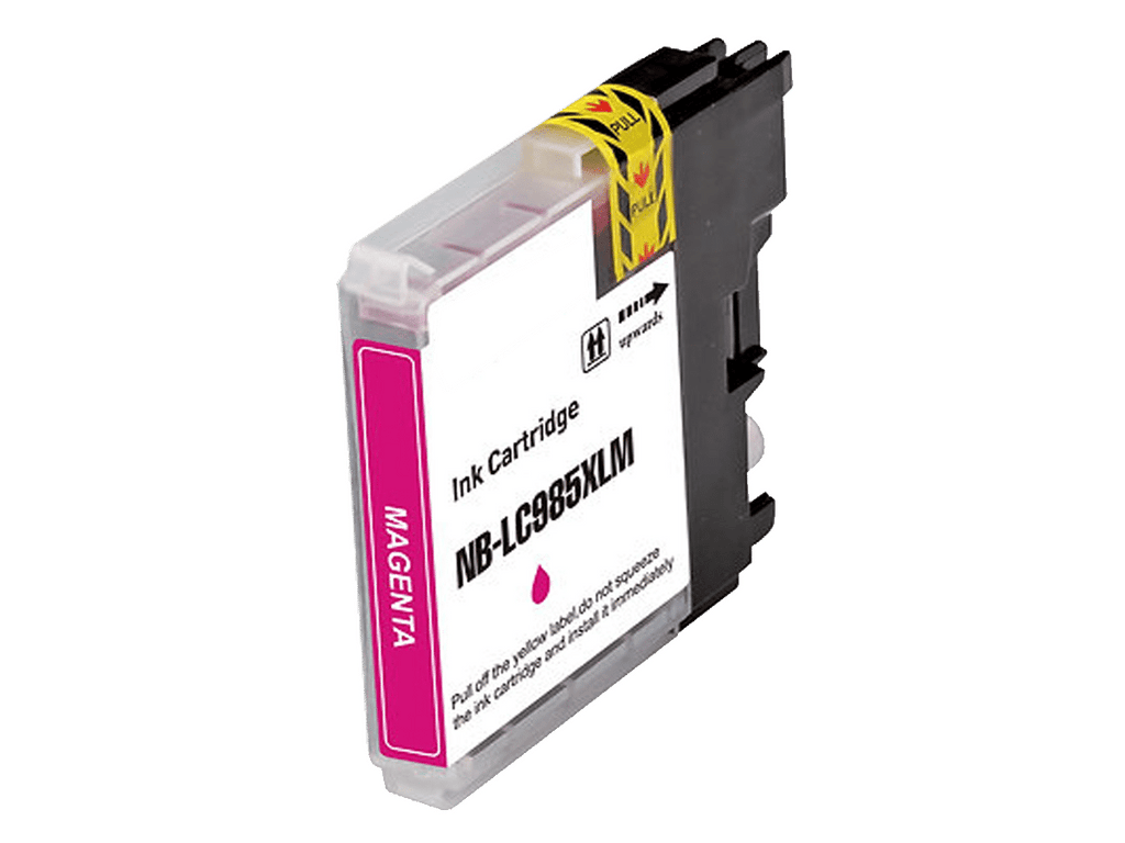 Pack 4 Cartuchos de Tinta Alternativa para Brother LC985, LC60 y LC975