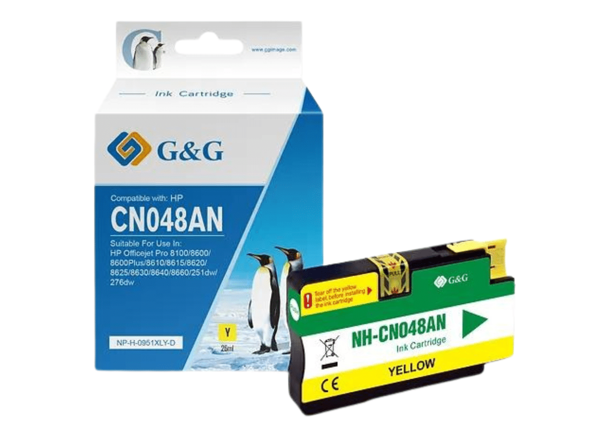 Cartuchos Alternativos 951 XL Todos Los Colores Cartridge GyG - Amarillo