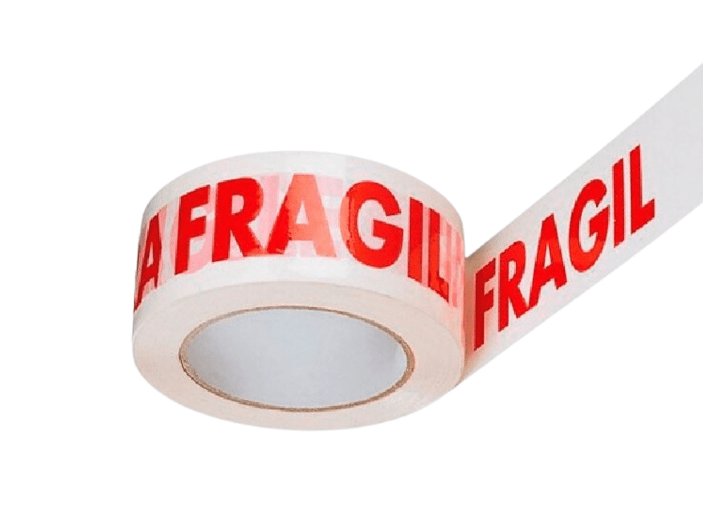 Pack 6 Cintas Fragil Para Embalaje De 45 mm X 40 Metros