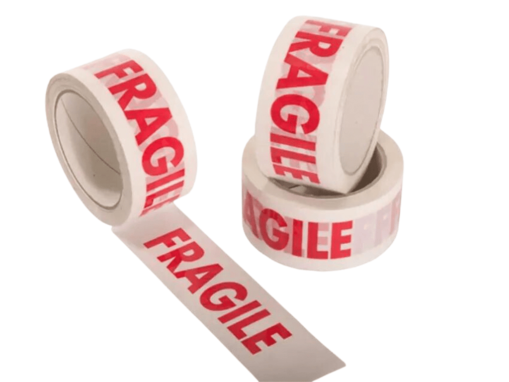 Cinta Fragil Para Embalaje De 45 mm x 40 Metros