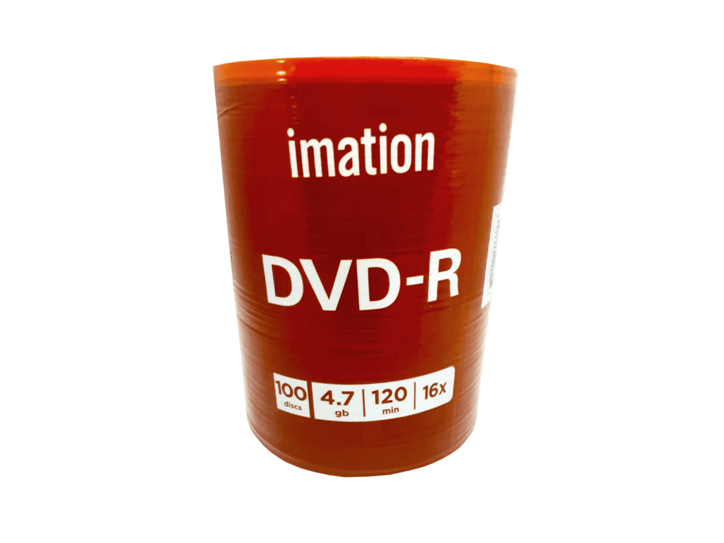 DVD-R Imation 16x Con Logo 4.7GB Pack 100 Discos