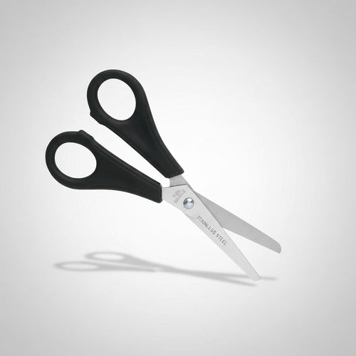 Tijera Escolar Punta Roma Para Manualidades 13cm Adix