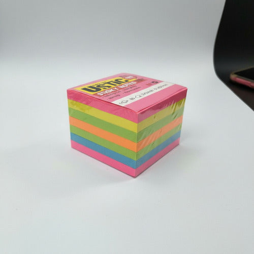 Notas Adhesivas  51x51mm 400 Ud M&G Uso Diario 5 Colores Neón