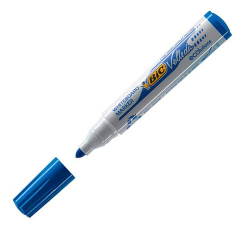 Marcador Bic Para Pizarra Ecolutions Punta Redonda