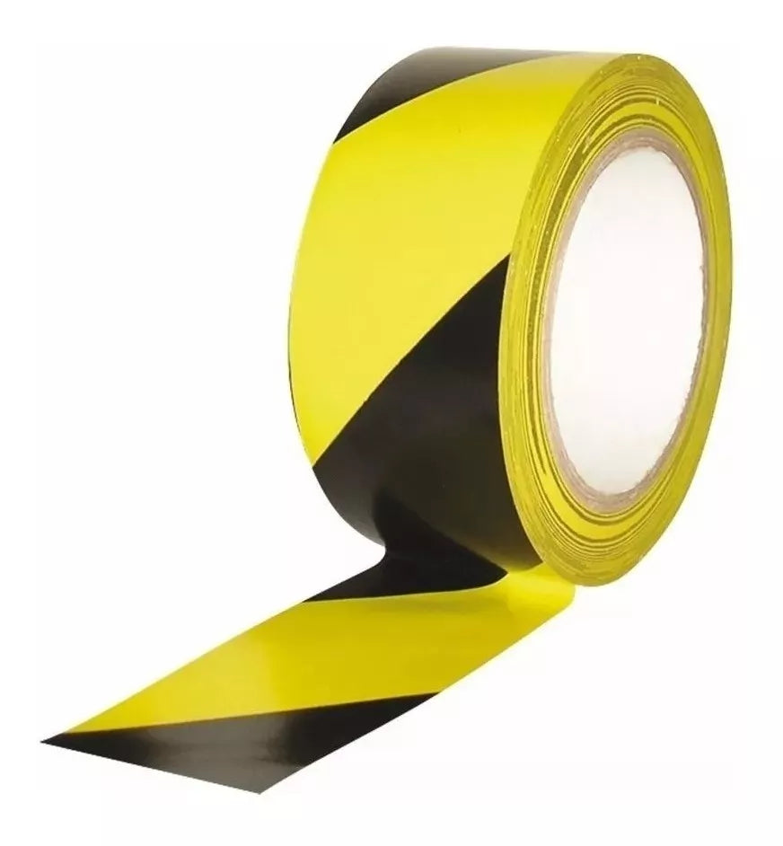 Cinta Demilitadora De Seguridad Adhesiva De Señalización