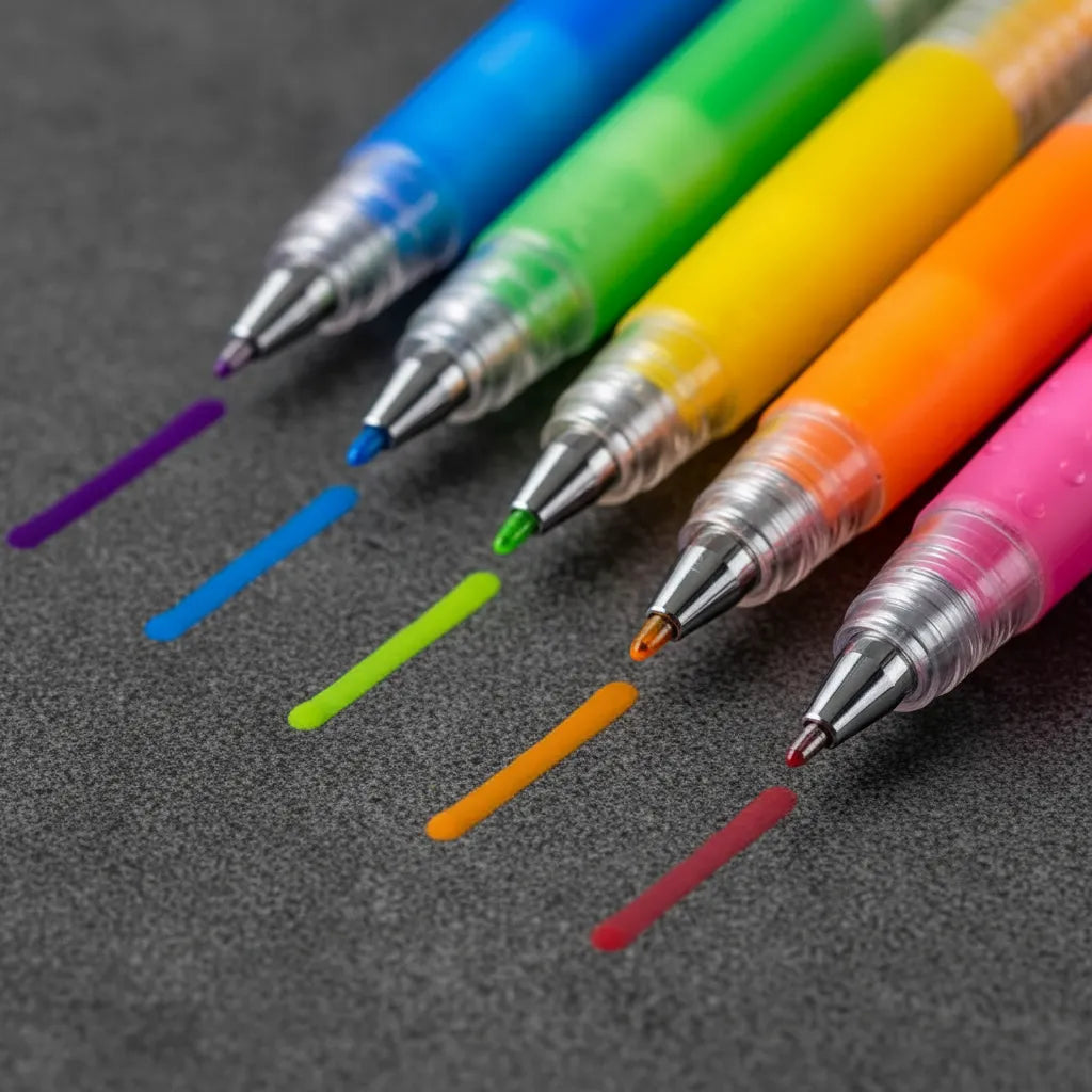 Lápices Gel Pilot Pop Lol Colores Básicos 6u