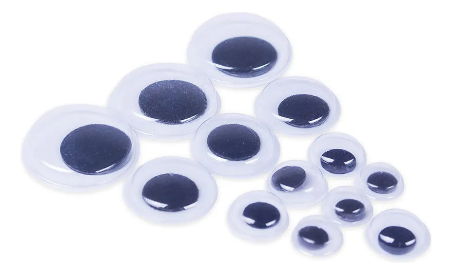 Ojos Locos Decorativos Mix Tamaños Pack 75u