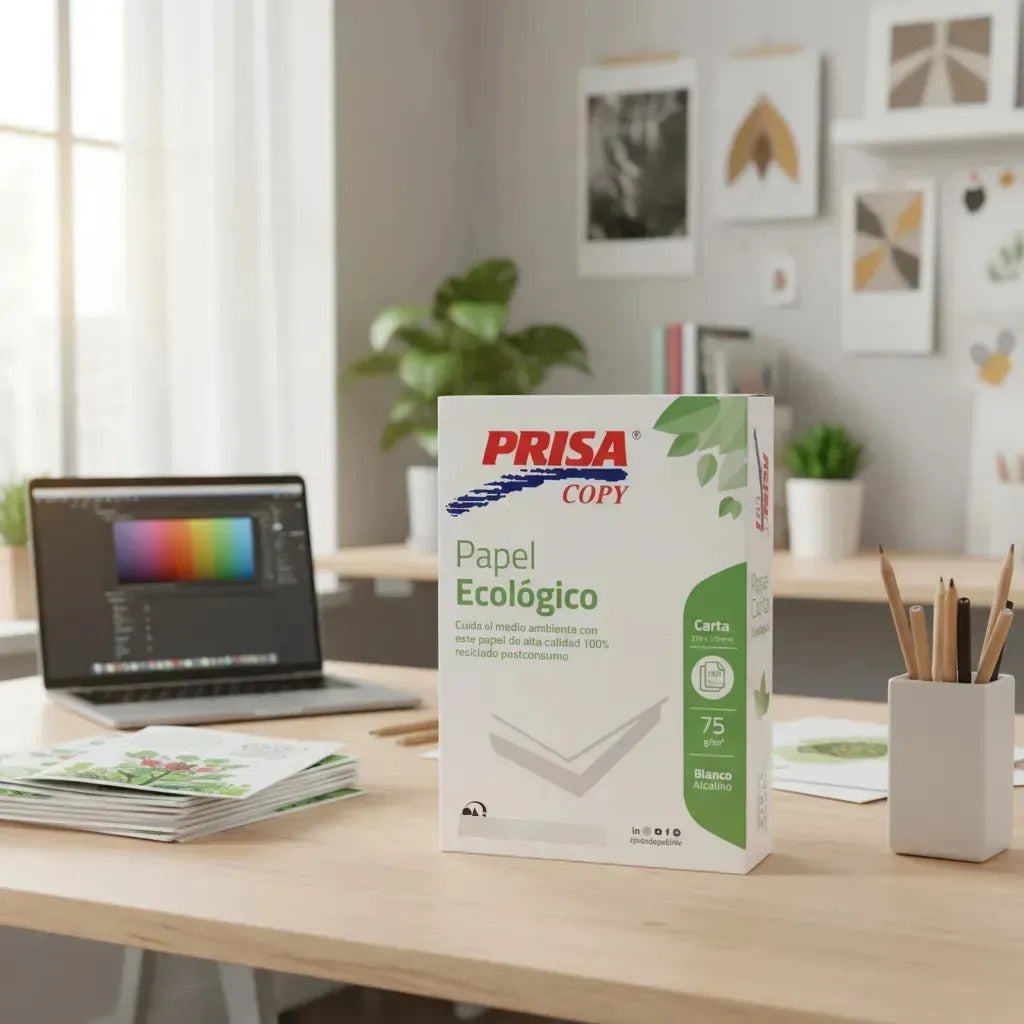 Papel Fotocopia Prisa Ecológico Carta 500 Hojas 75 g