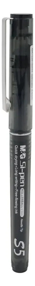 Bolígrafo Tinta Líquida M&G S5 Rollerball 0.5mm 6u