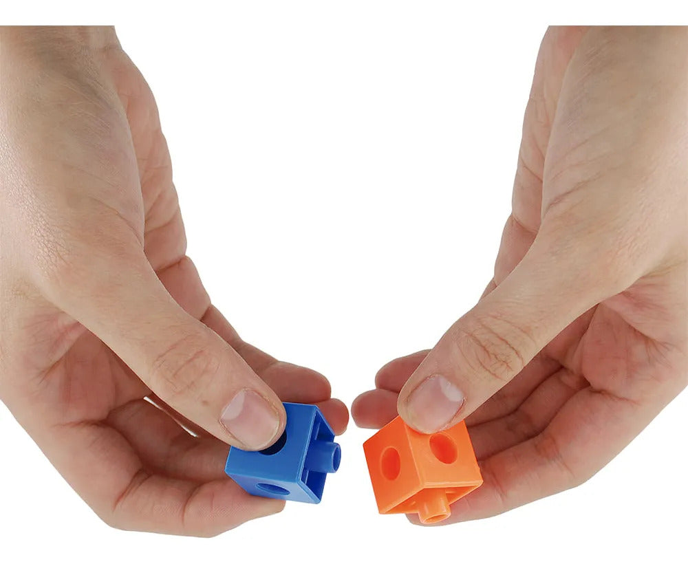 Cubos Conectores Didácticos 130 Piezas Dactic