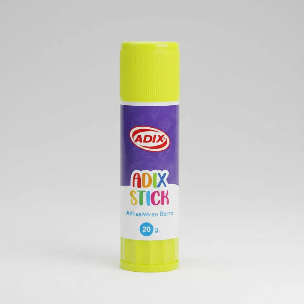 Pegamento en Barra Adix 20g, Escolar Lavable