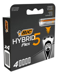 Repuesto Bic Flex 5 Hybrid 4 Cartuchos