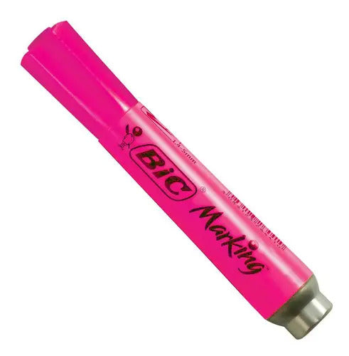 Destacador Bic Marking Rosa Brillante Unidad