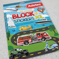 Block de Stickers XL Adetec Vehículos +100 Unidades