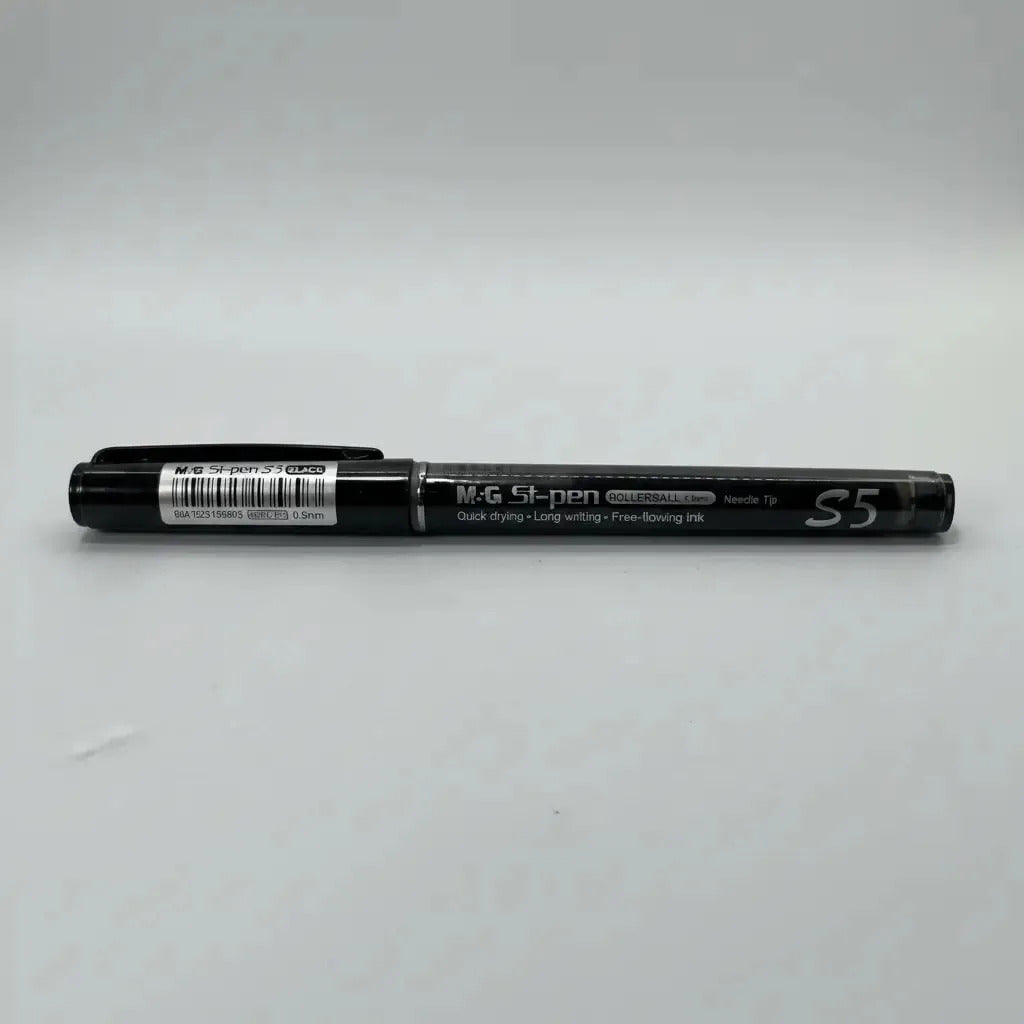 Bolígrafo Tinta Líquida M&G S5 Rollerball 0.5mm 6u