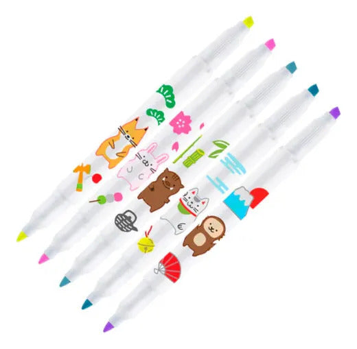 Bundle Creative Set Bolígrafos Gel Sarasa Clip Zebra 14ud