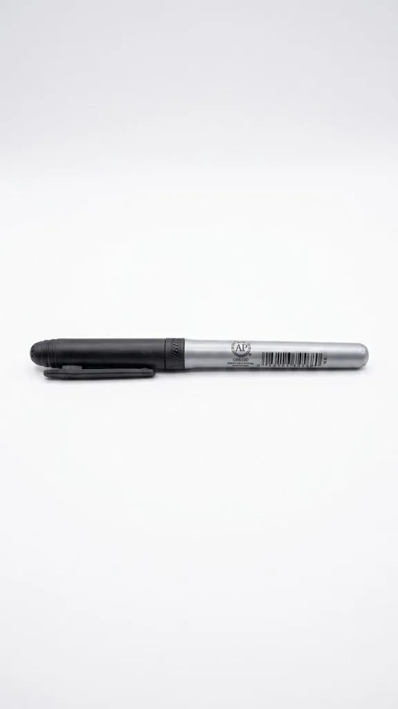 Marcador Permanente Bic Negro Punta Fina Secado Rápido 1ud