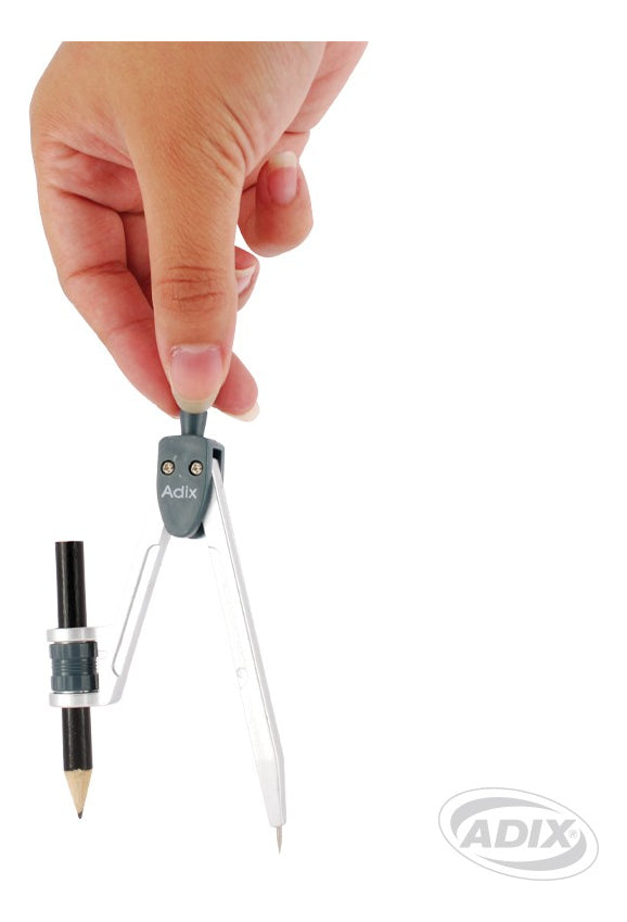 Compas Con Adaptador Y Sacapuntas Adix