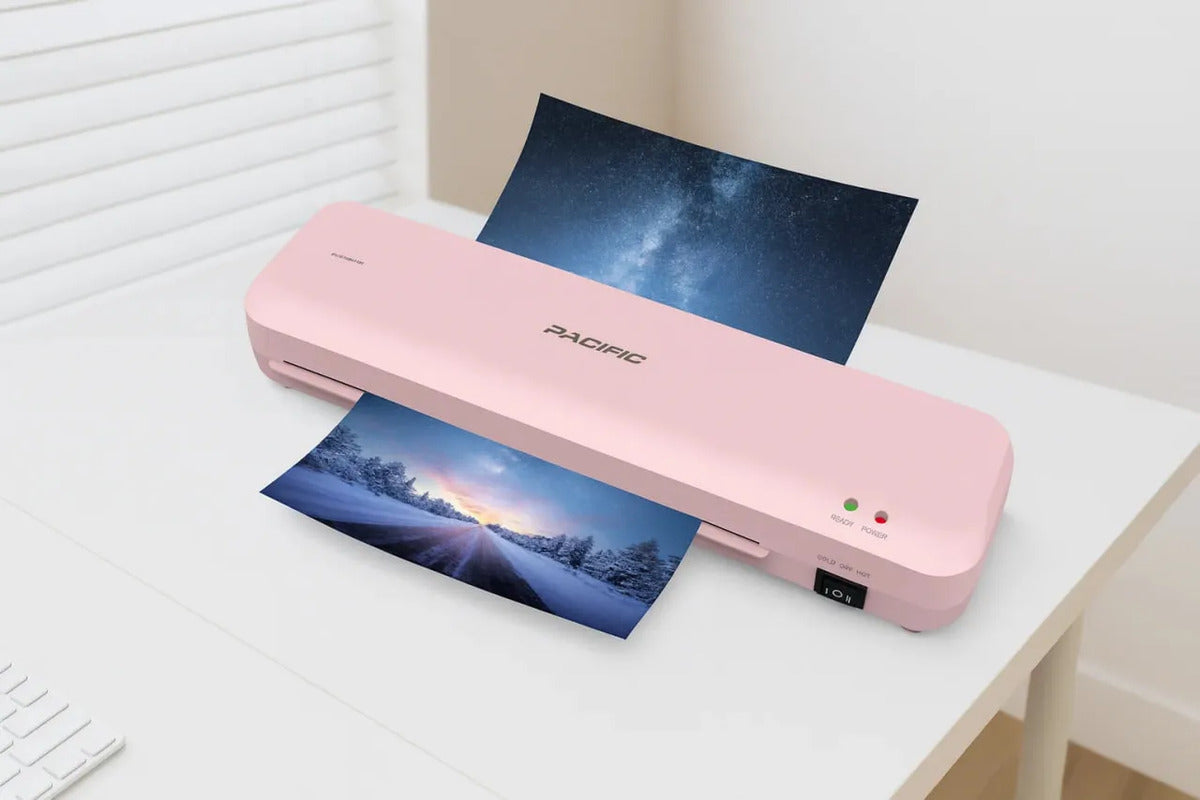 Termolaminadora Portatil Tamaño A4 Pacific Pac01175p Rosa