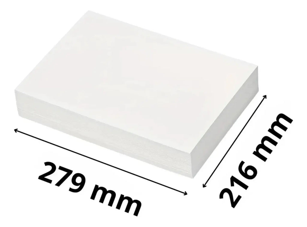 Opalina Tela De 225gr Tamaño Carta 100 Und