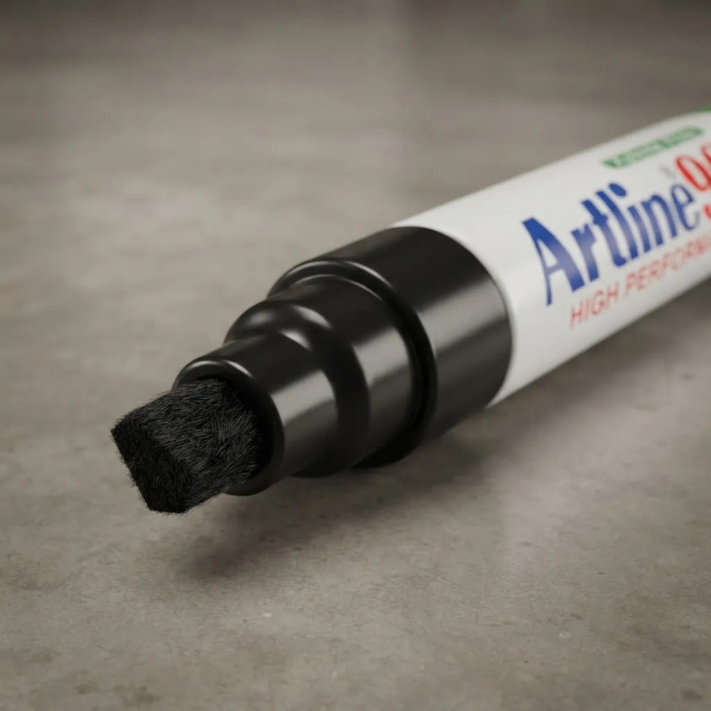 Marcador Permanente Artline 90 Negro Pack x6