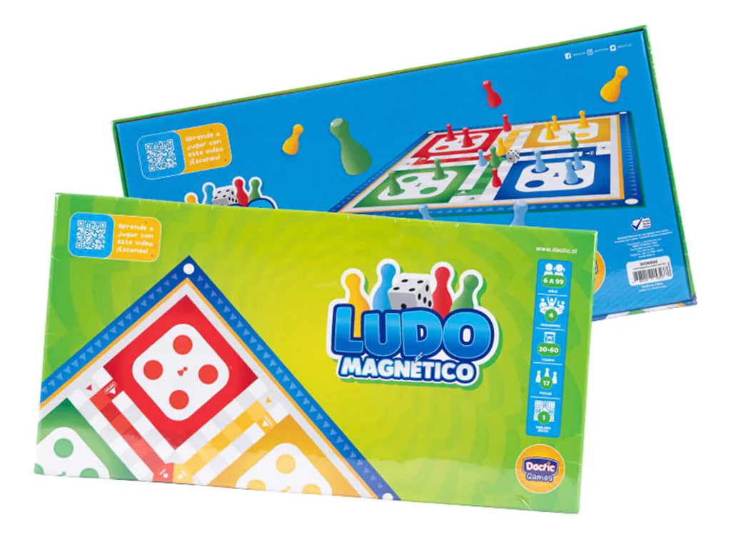 Ludo Magnético Dactic ¡desarrolla Tu Talento! Juego de Mesa
