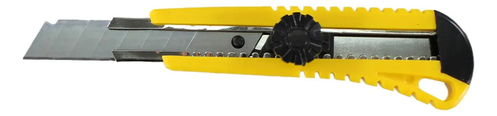 Cutter Cartonero Pacific 16 cm Hoja 18 mm Ergonómico