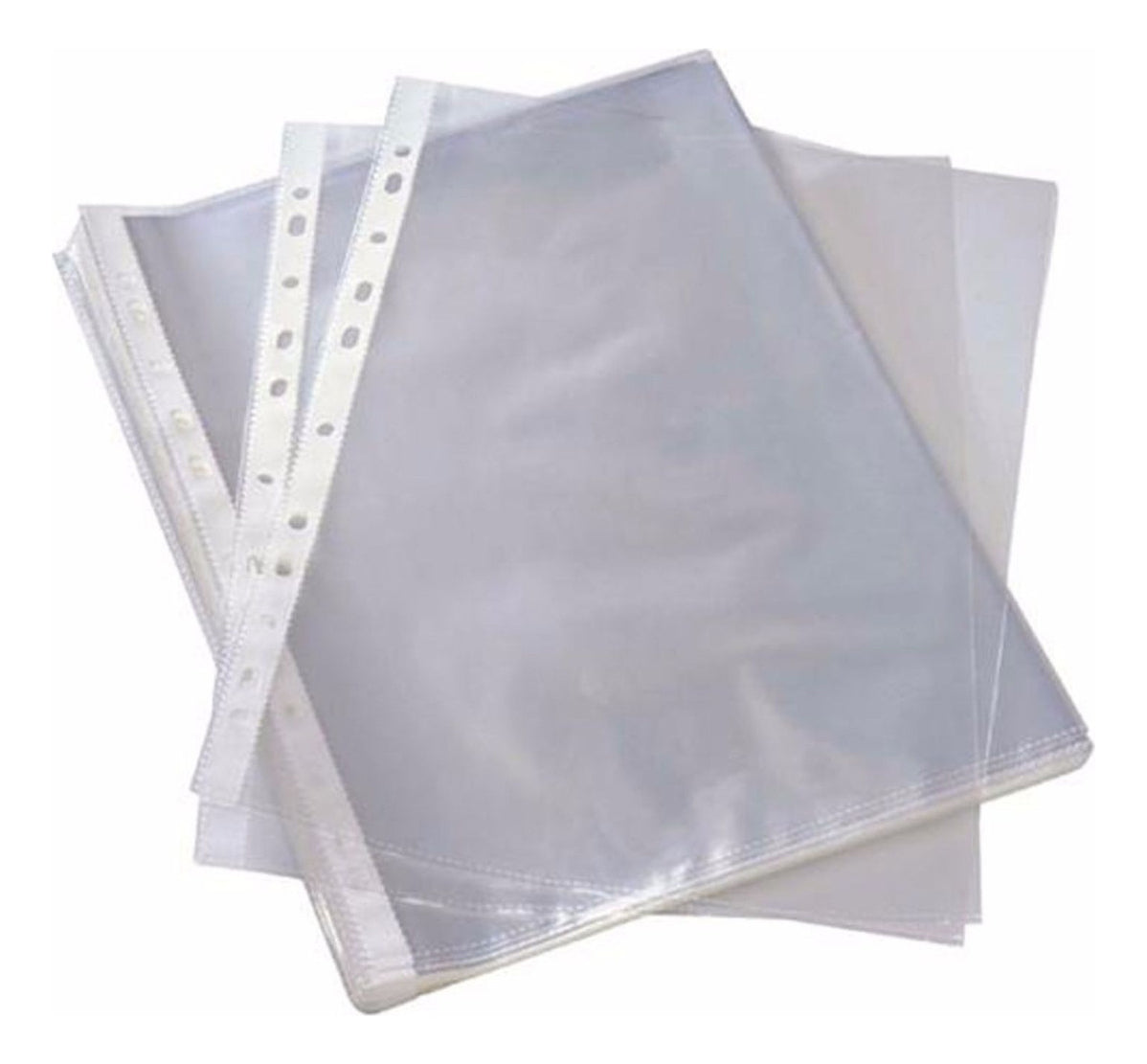 Funda Plástica Transparente Oficio 100 Unidades - Adix