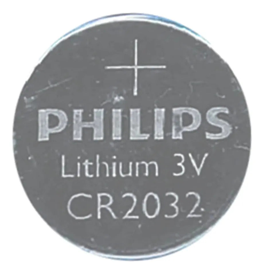 Pila CR2032 Philips Litio 3V, Pack de 5 Unidades